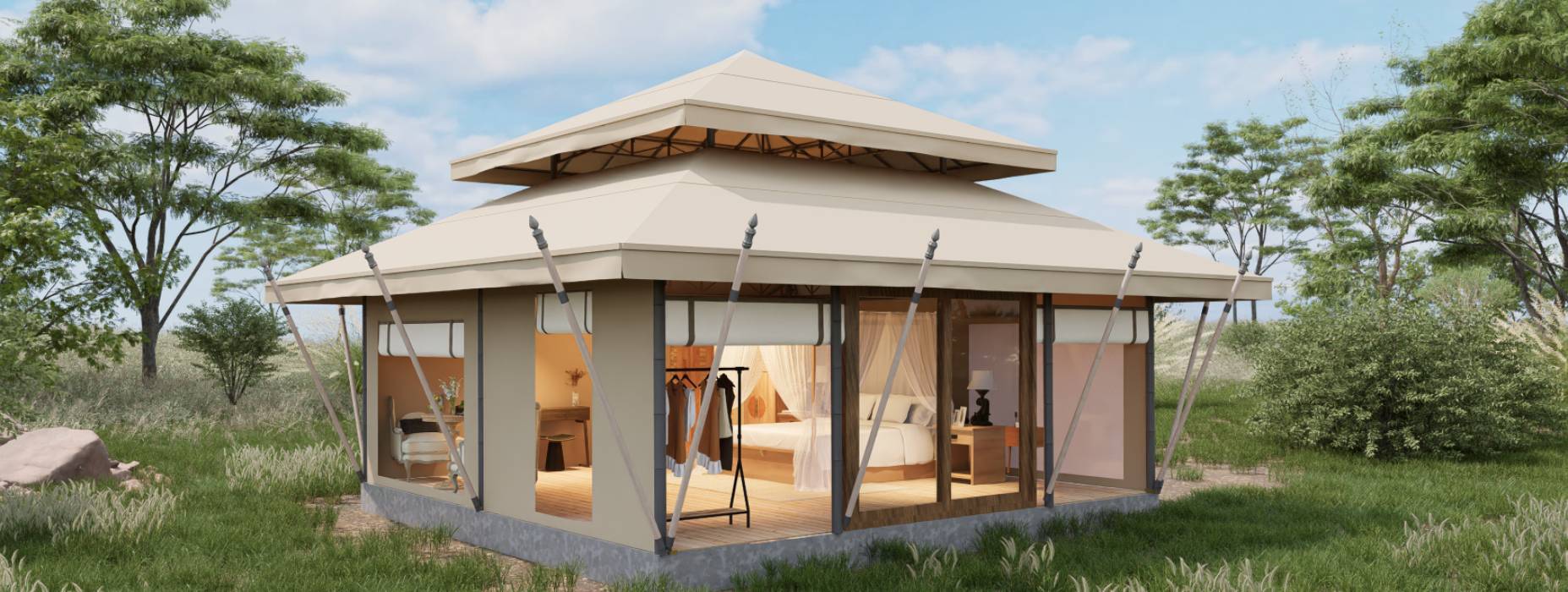 甘洛县户外野奢帐篷